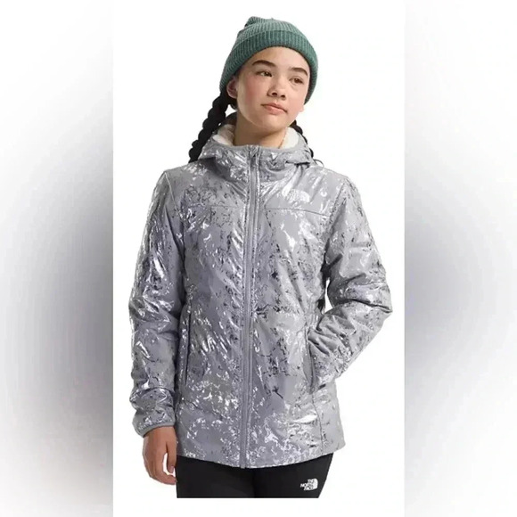 The North Face Big Girls Reversible Mossbud Parka Coat
